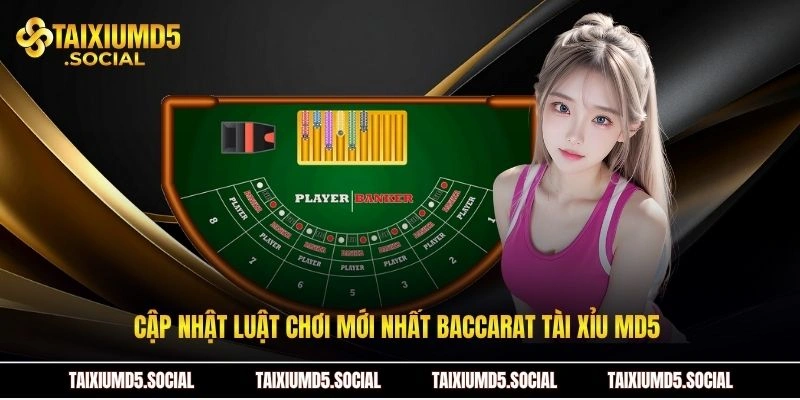 Cập nhật luật chơi mới nhất Baccarat tài xỉu MD5
